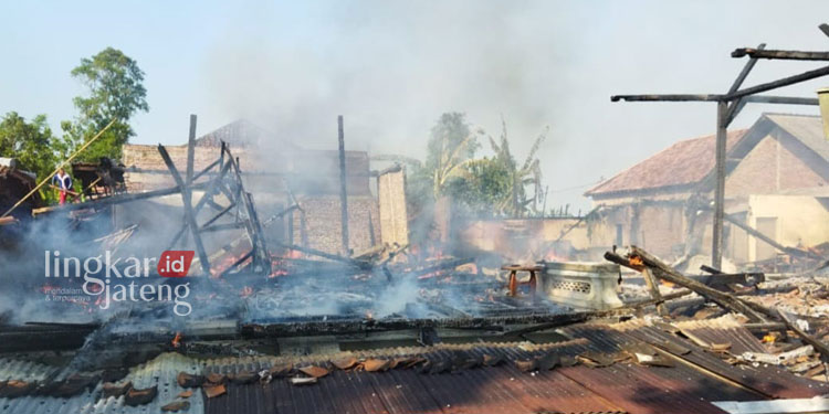 Kebakaran Rumah di Sendangdawung Kendal, Kerugian Ditarsir Rp 800 Juta