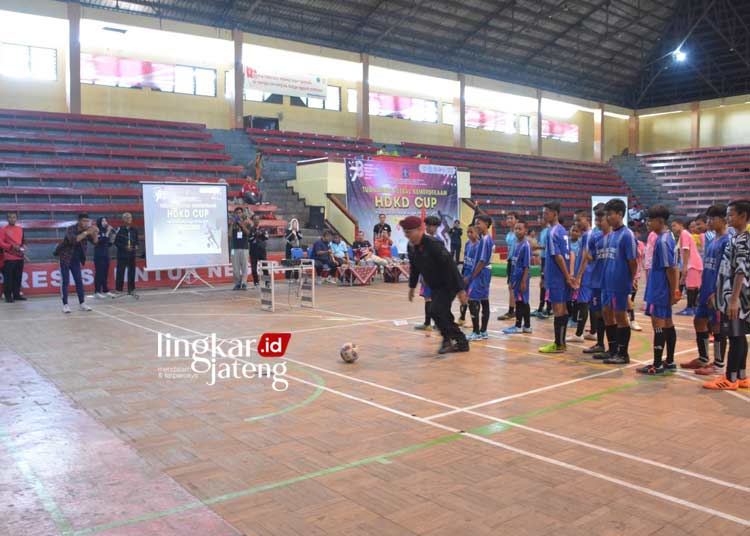 Ajarkan Sportivitas Raih Kemenangan, Lapas Terbuka Kendal Gelar Turnamen Futsal Kemerdekaan