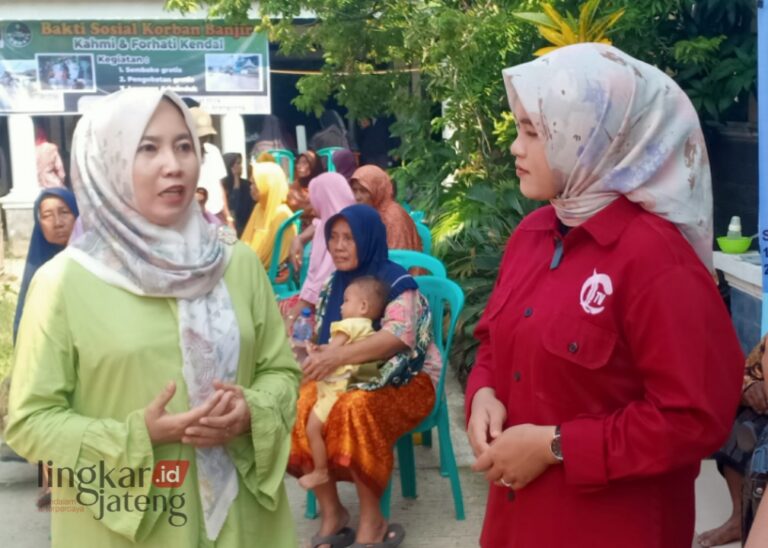 Dimotori Dispendukcapil Kendal, Organisasi Kemasyarakatan Bantu Warga Pasca Banjir