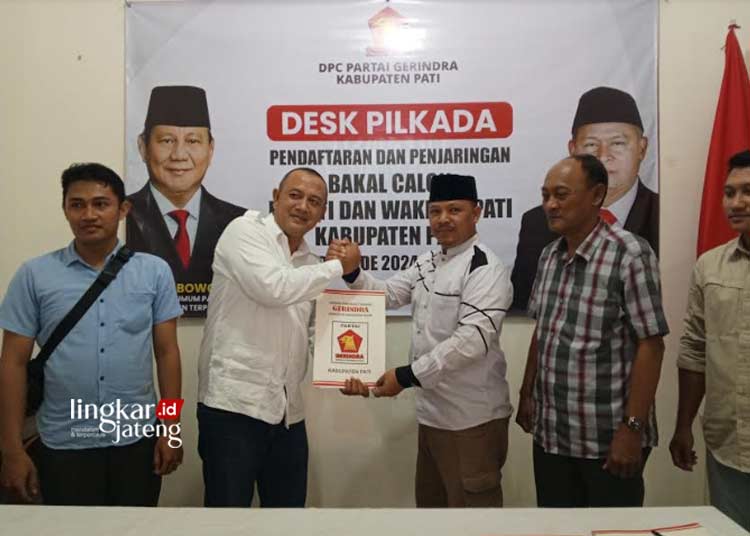 Setelah PPP dan PKB, Bacabup Pati Agus Sunarko Merapat ke Gerindra