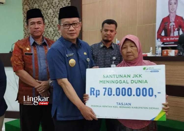 10 Ribu Pekerja Rentan di Demak Didaftarkan Program Jaminan Sosial, Biaya Ditanggung Pemkab