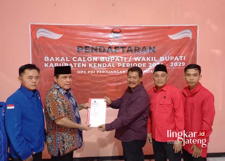 Windu Suko Basuki Daftar Calon Bupati Kendal Melalui PDIP