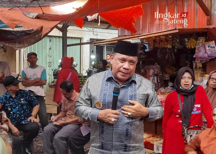 Diintimidasi soal Pembangunan Sekat Los, Pedagang Pasar Weleri Kendal Wadul ke Wabup Basuki